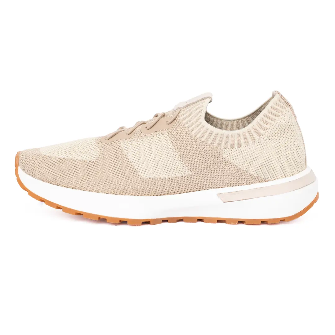 Smart-Casual Knitted Upper Sneakers For Men